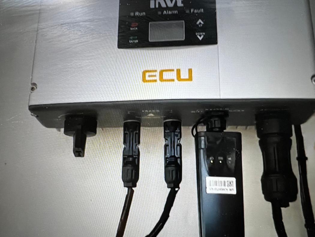 Inverter Connections & Monitoring Unit
